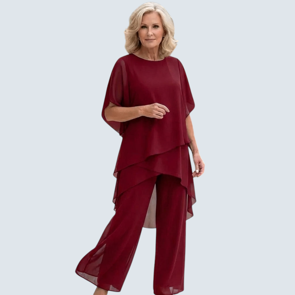Damen Lagen-Set - Eleganter Zweiteiler mit weichem Fall