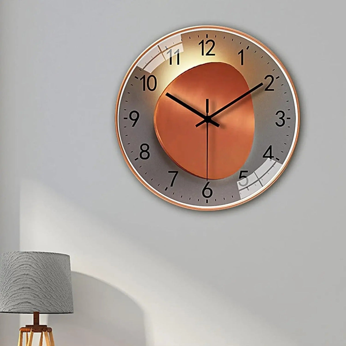 Leise Wanduhr – Modernes Design, Einfach zu Installieren