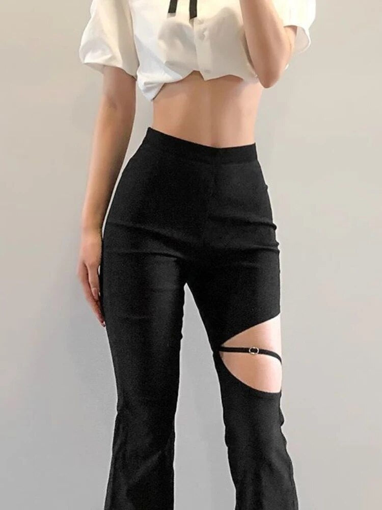 Ilaria – Elegante, schmeichelhafte, weite, schmale Damenhose für ultimativen Tragekomfort