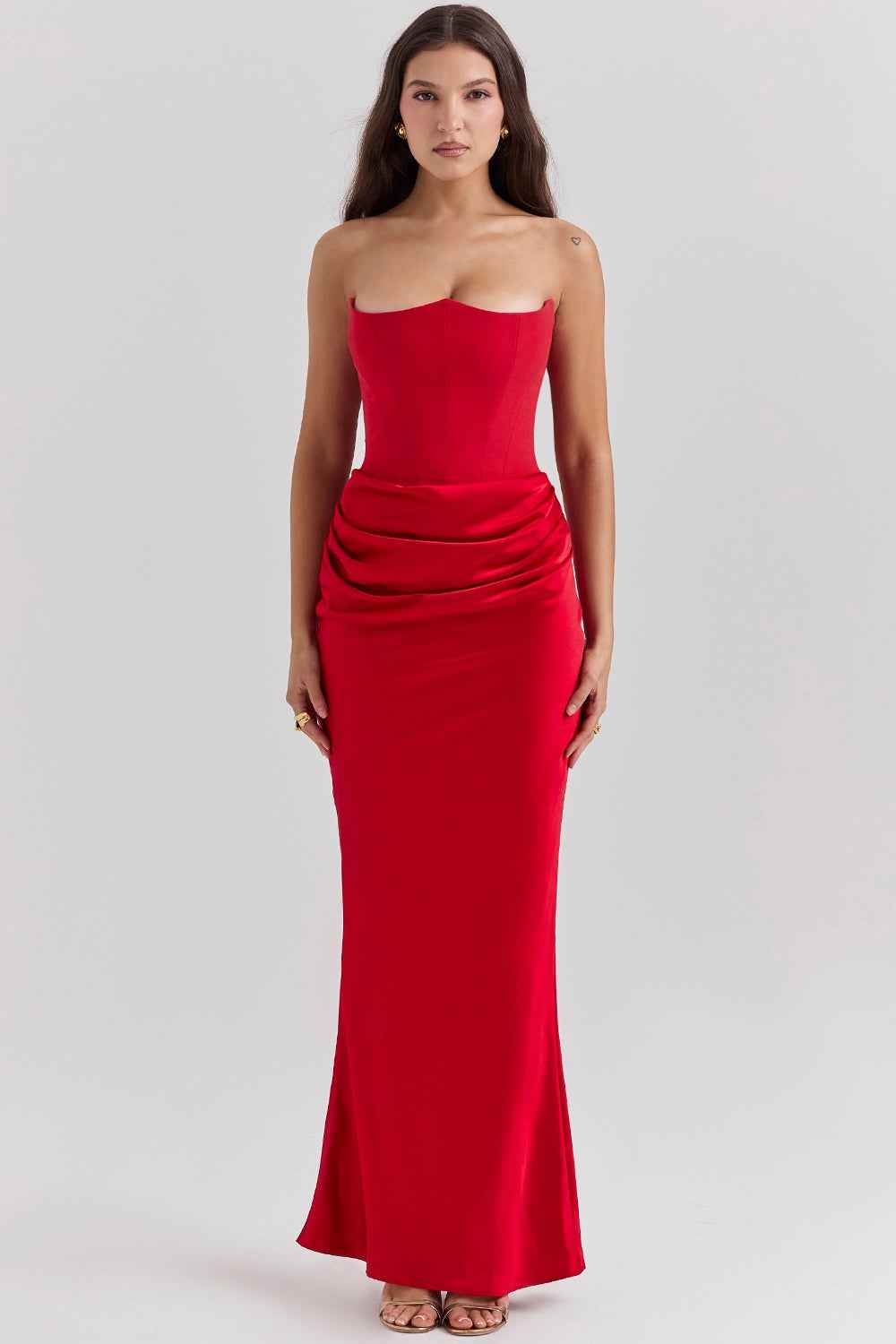 Anika Ein-Schulter-Kleid