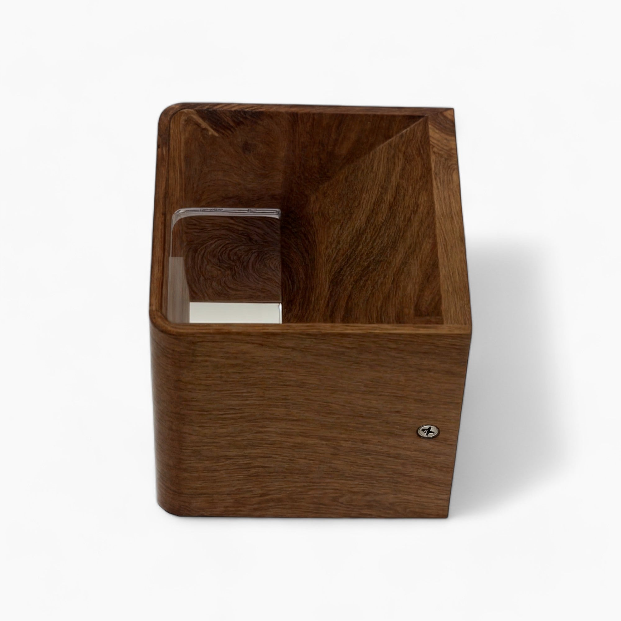 Nordische beleuchtete Holz-Wandlampe mit LED, modernes warmweißes Licht, Oberflächenmontage