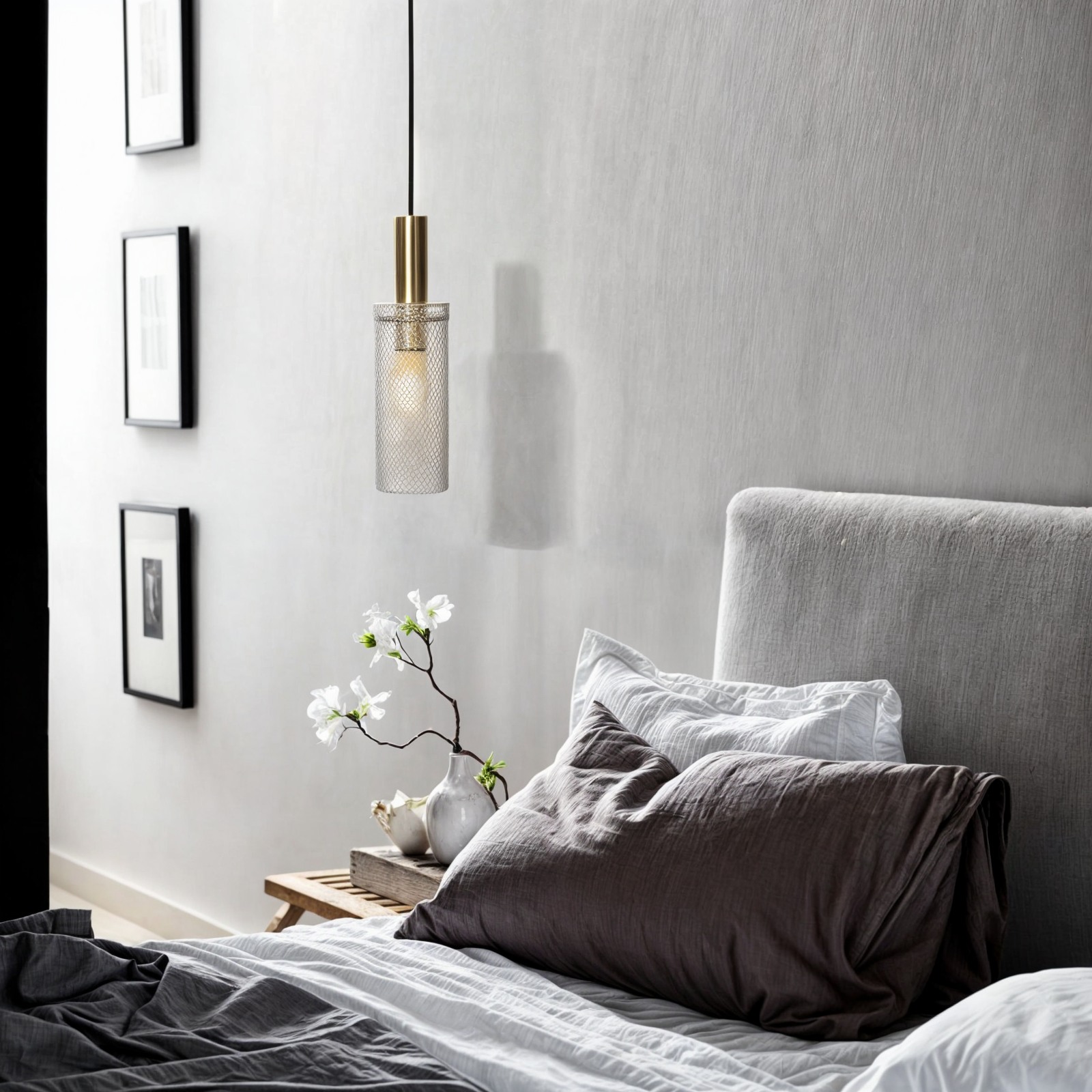 Elegante Metall-Hängelampe mit modernem Design und verstellbarem Kabel für eine edle Beleuchtung