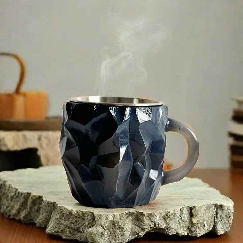 Kristallkaffeetasse - Einzigartiges Design, farbenfroh, langlebig