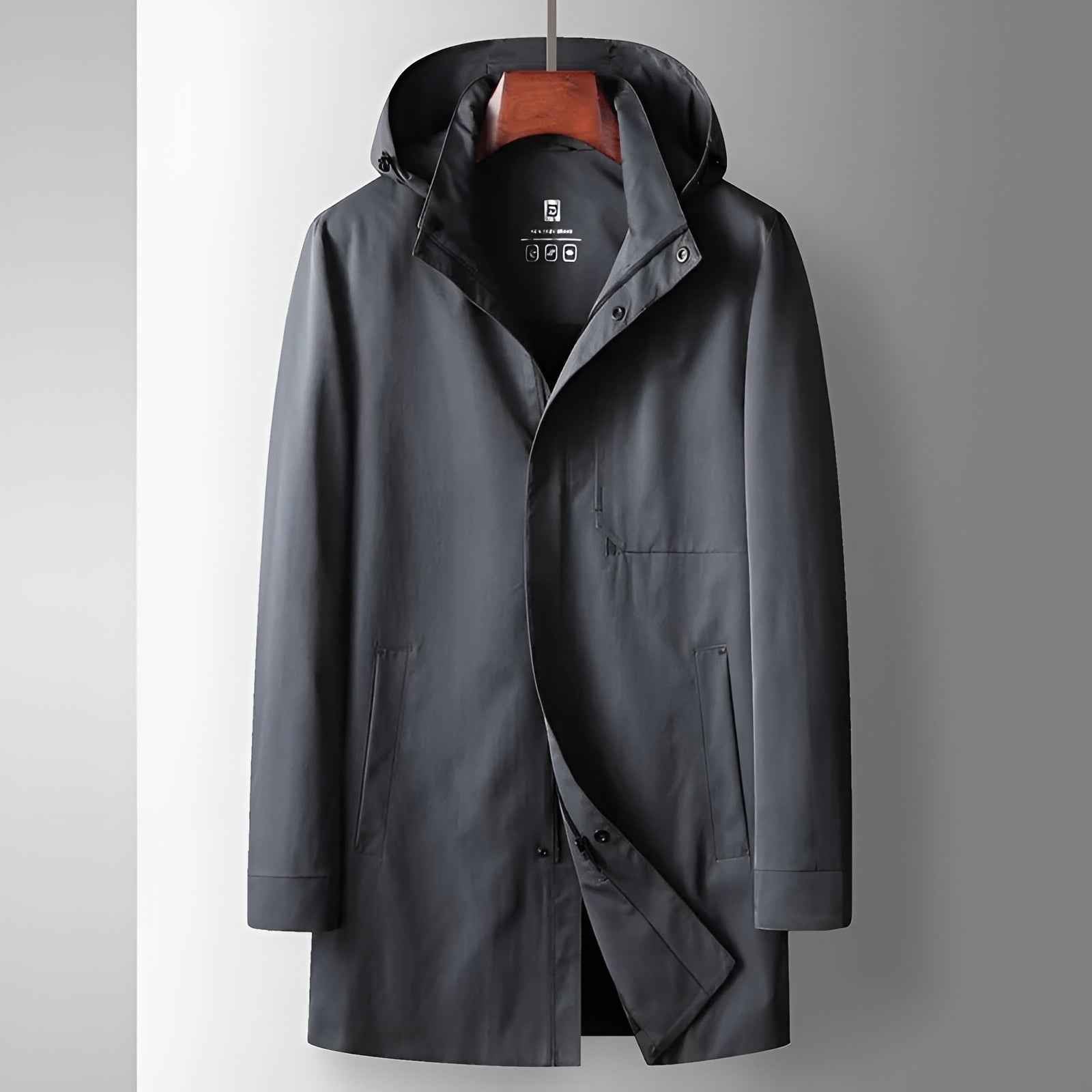 Lucca 3/4 Oversized Windbreaker – Stilvoller und winddichter Essential