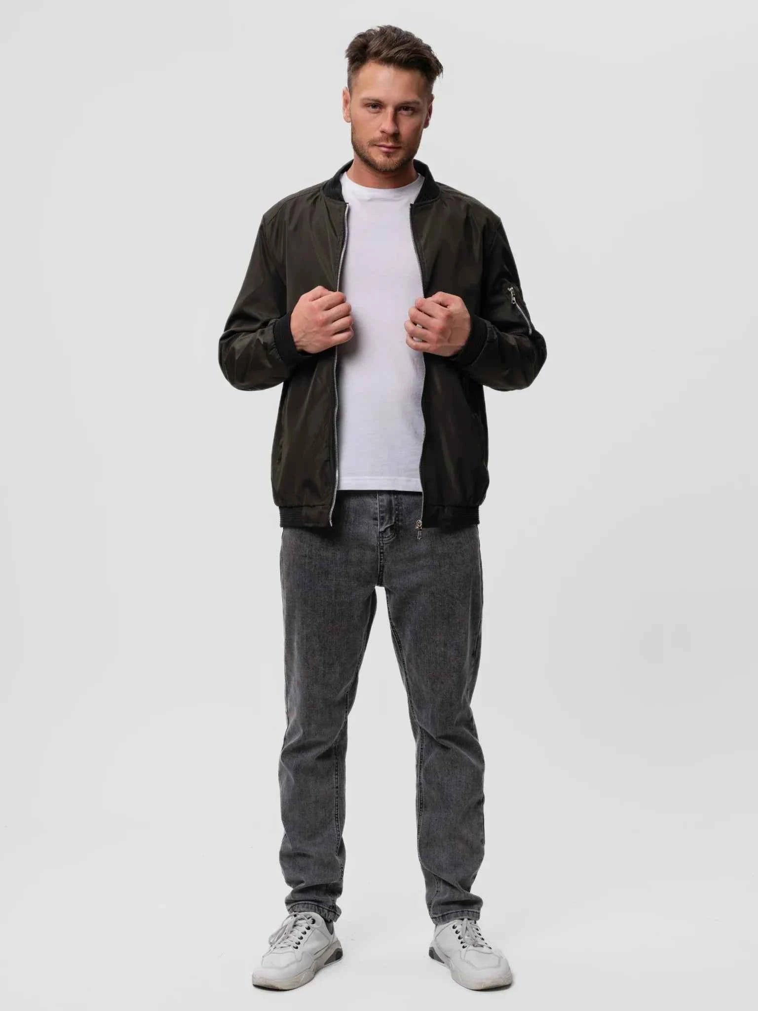 Ingmar – Stilvolle leichte Bomberjacke mit einem bequemen Schnitt