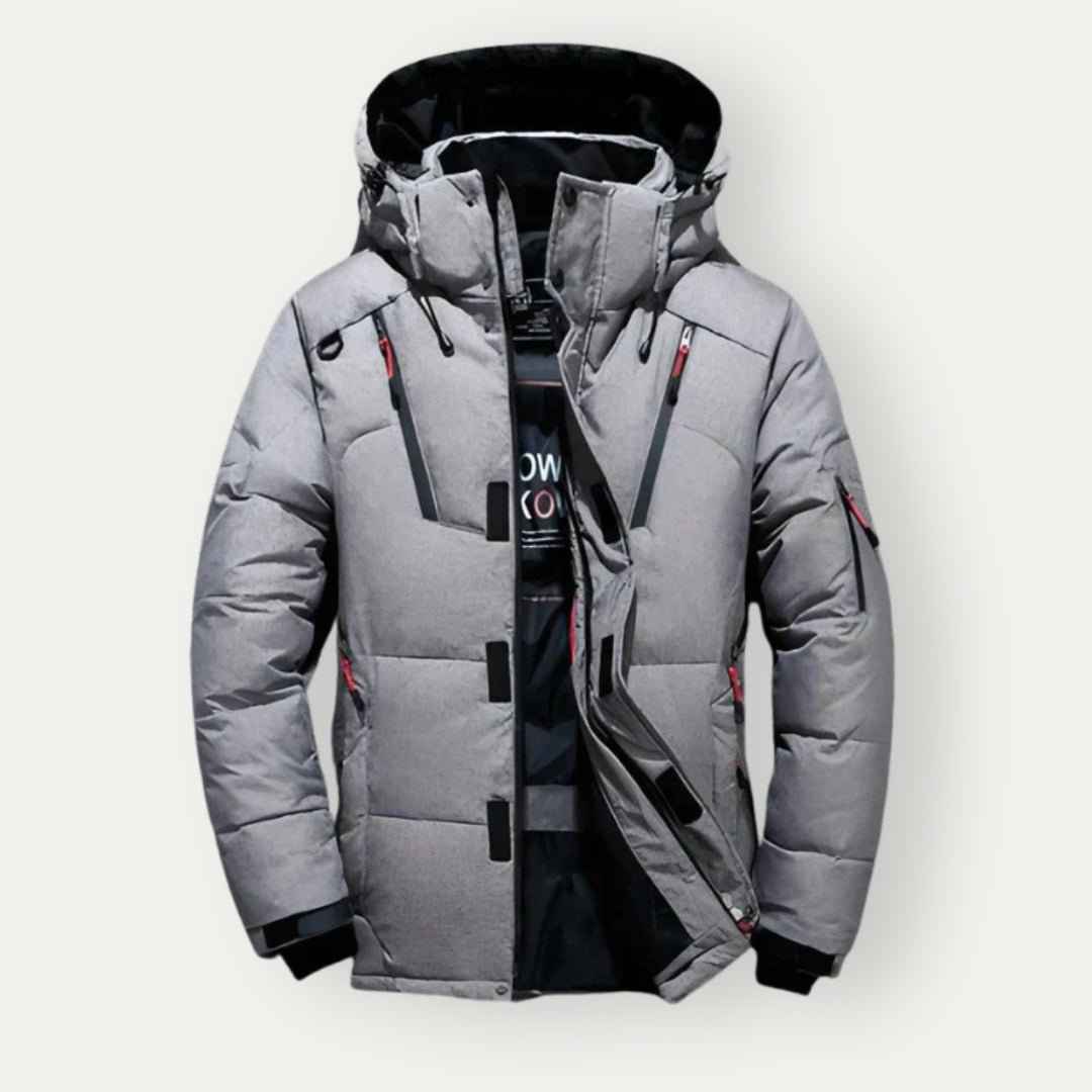 Jakob - Damen Warme Steppjacke mit Kapuze für Stilvollen Komfort