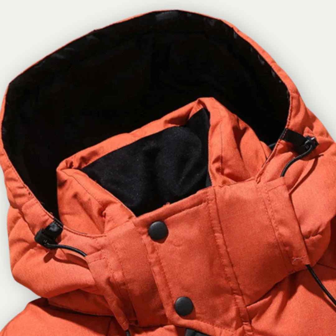 Jakob - Damen Warme Steppjacke mit Kapuze für Stilvollen Komfort