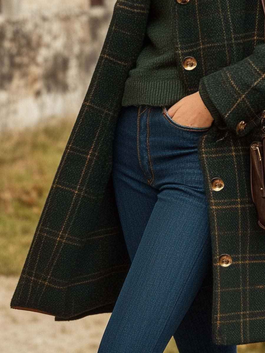 Elen – Classic Check Coat