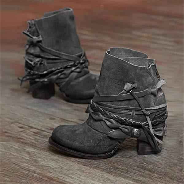 SERENA – Elegant Damen-Stiefeletten mit Absatz