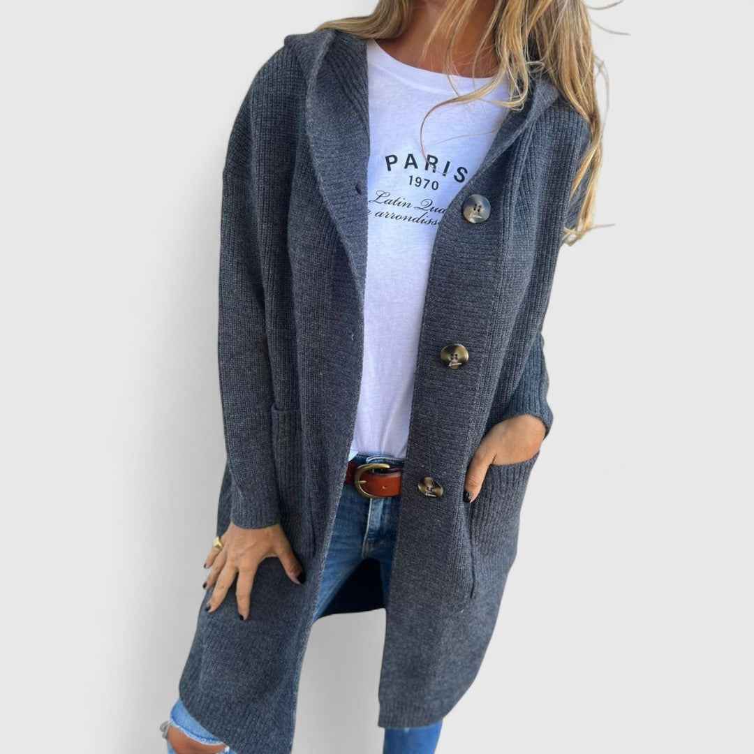 Pam - Eleganter langer und eleganter Cardigan