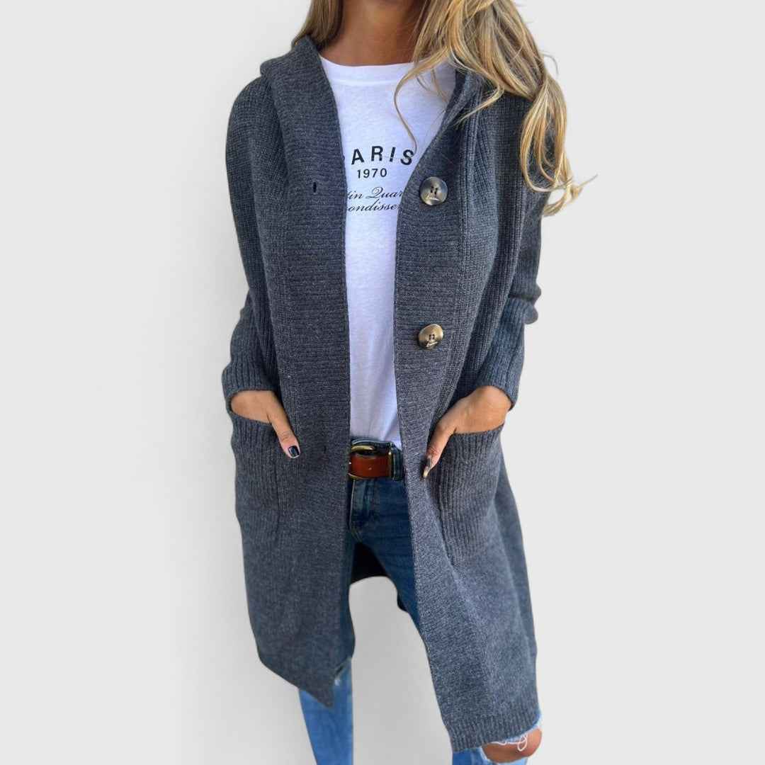 Pam - Eleganter langer und eleganter Cardigan