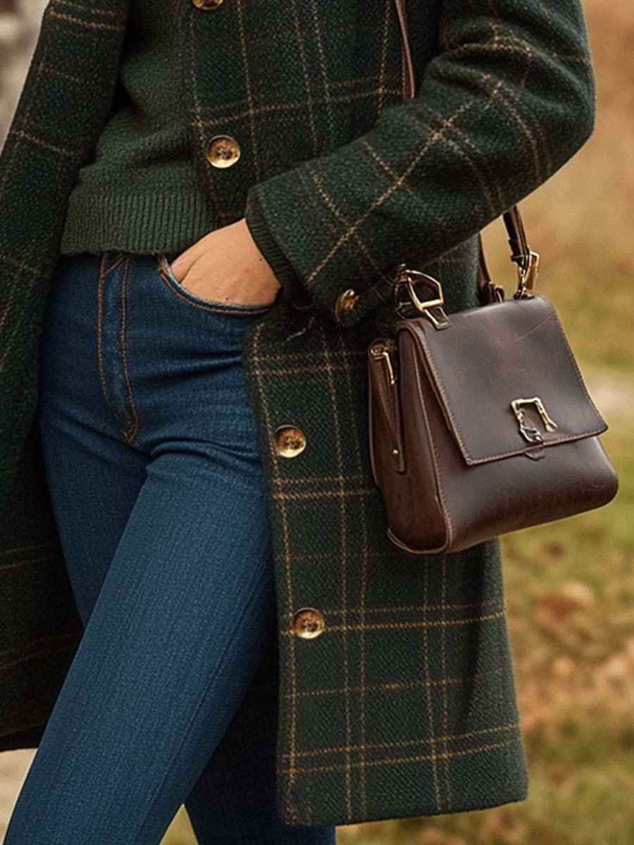 Elen – Classic Check Coat