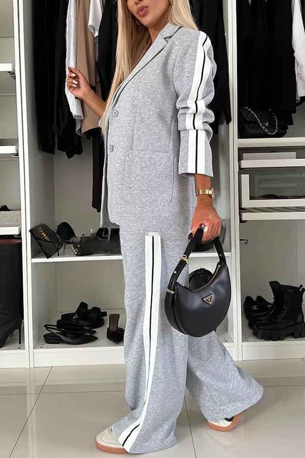 Elegant Set aus Blazer und Hose für einen raffinierten Stil