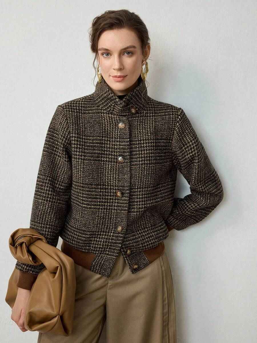 Blythe Cropped Tweed Jacket — Effortlessly Chic