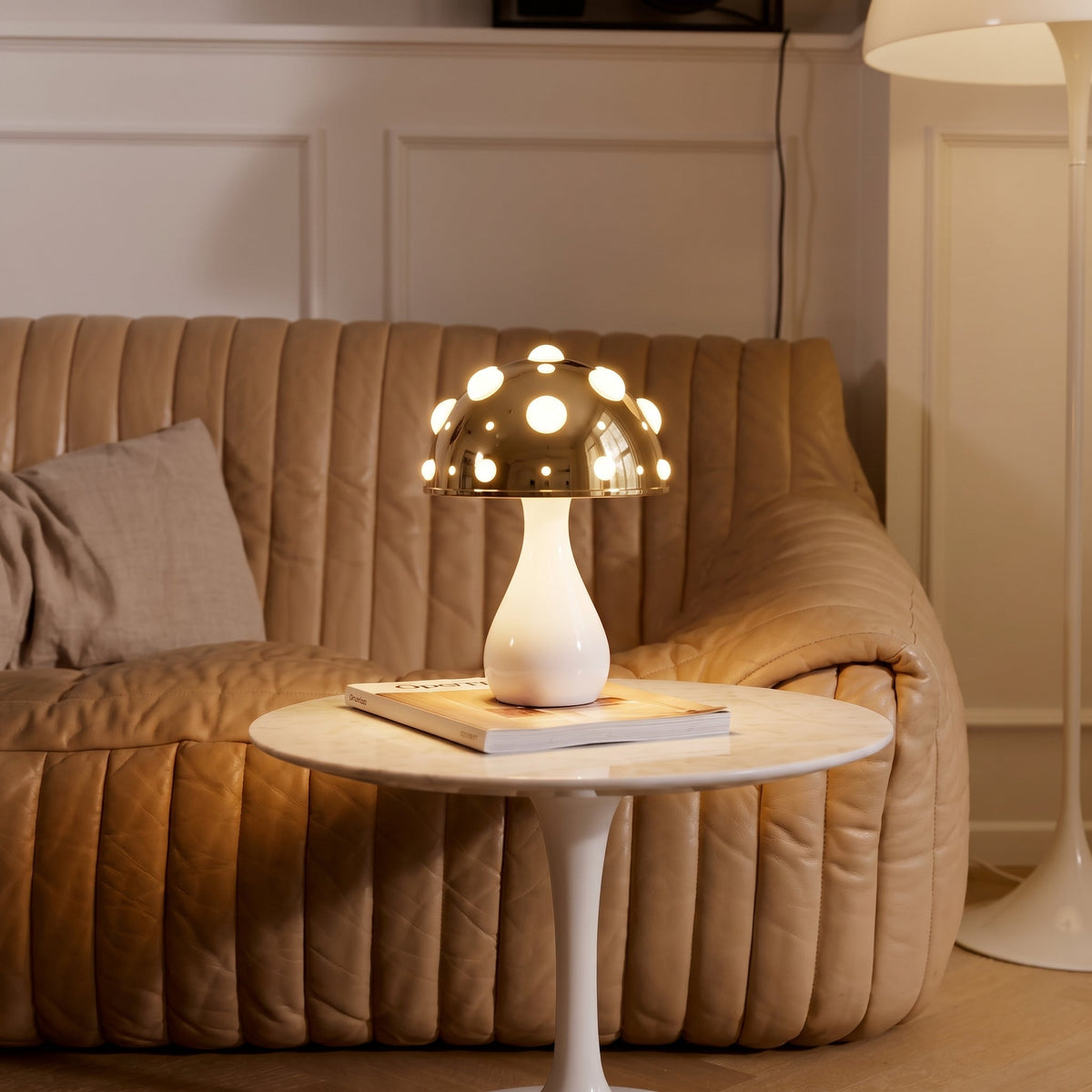 Pilz-Tischlampe - Modernes dimmbares Metalldesign