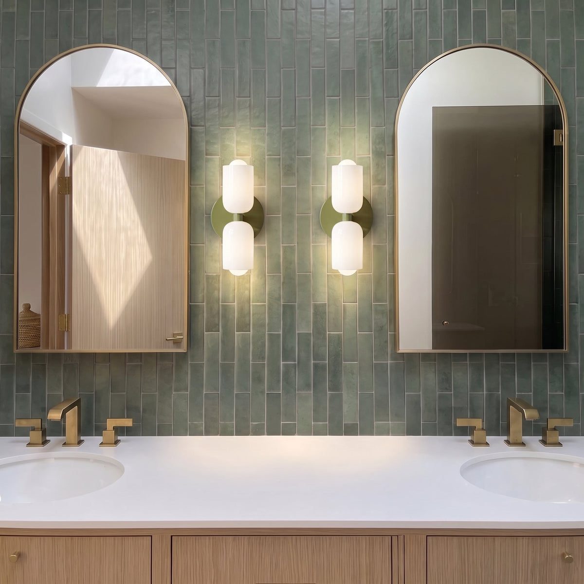 Nordische Minimalistische Up-Down Wandleuchte - Diffuses Leuchten
