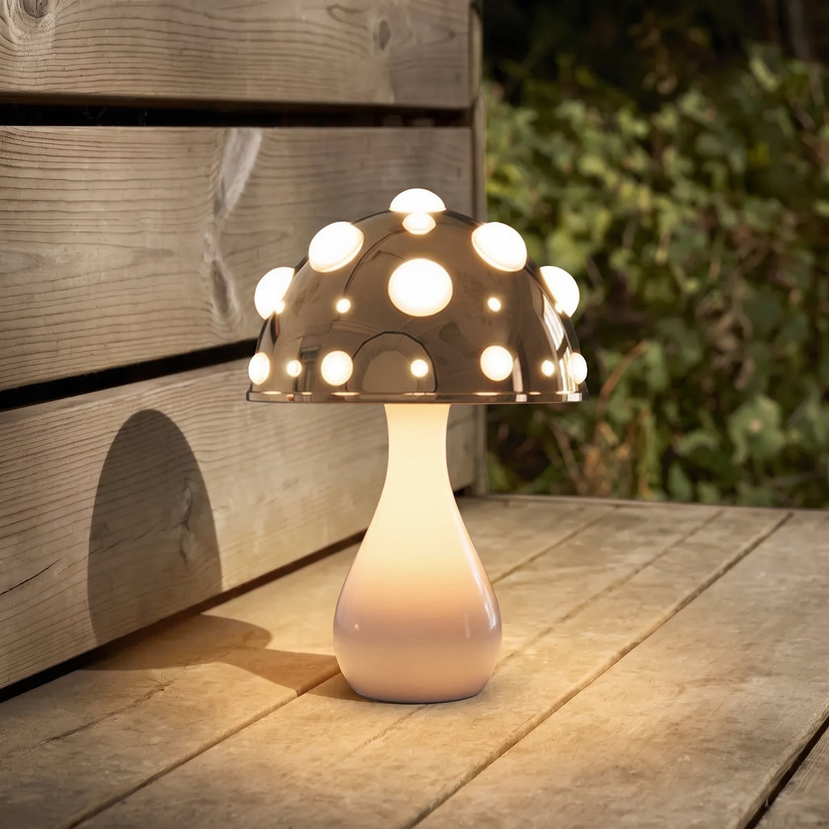 Pilz-Tischlampe - Modernes dimmbares Metalldesign