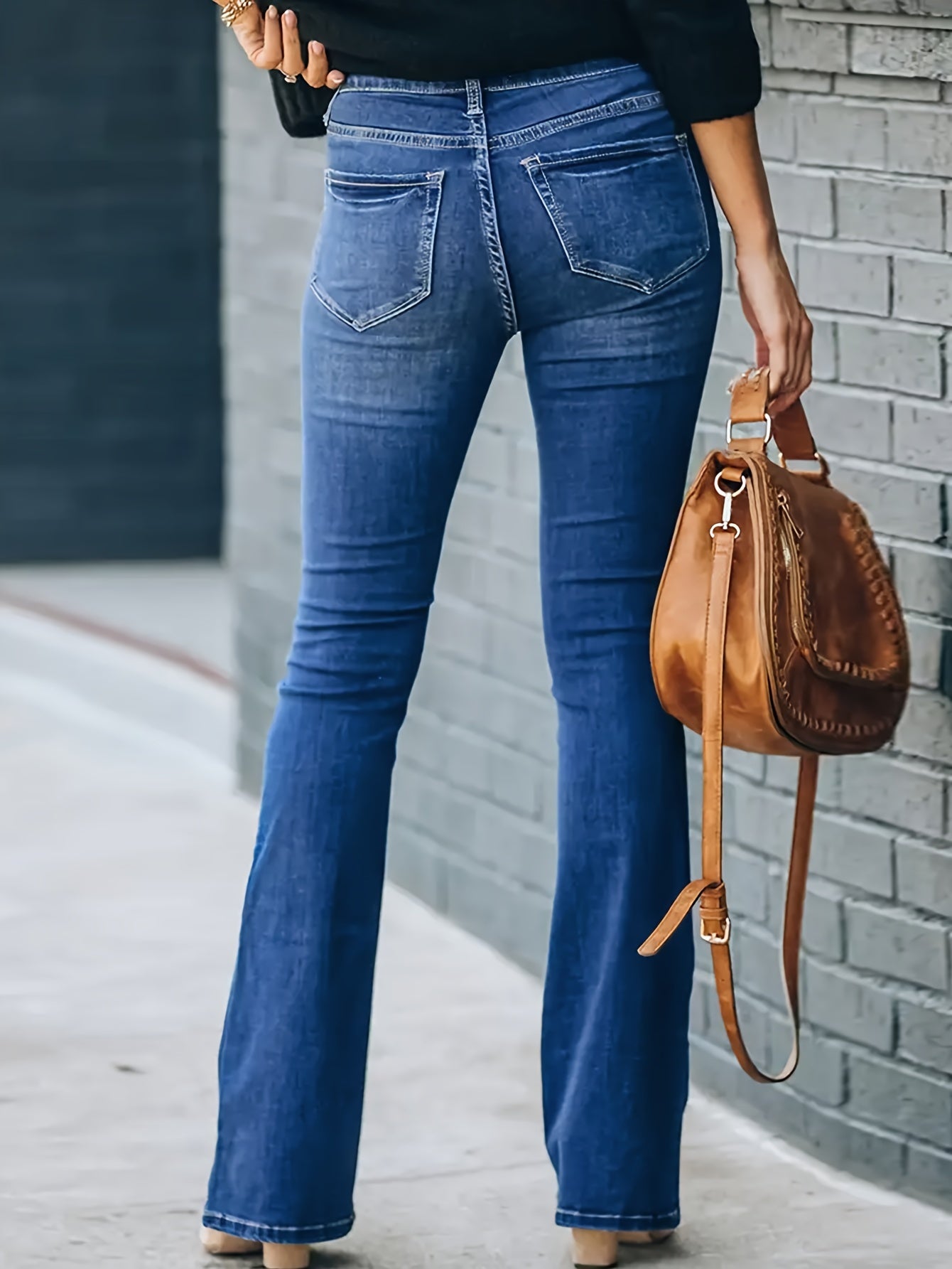 Lotte | Stilvolle High-Waisted Baumwollmix-Jeans mit Bequemer Relaxed Fit