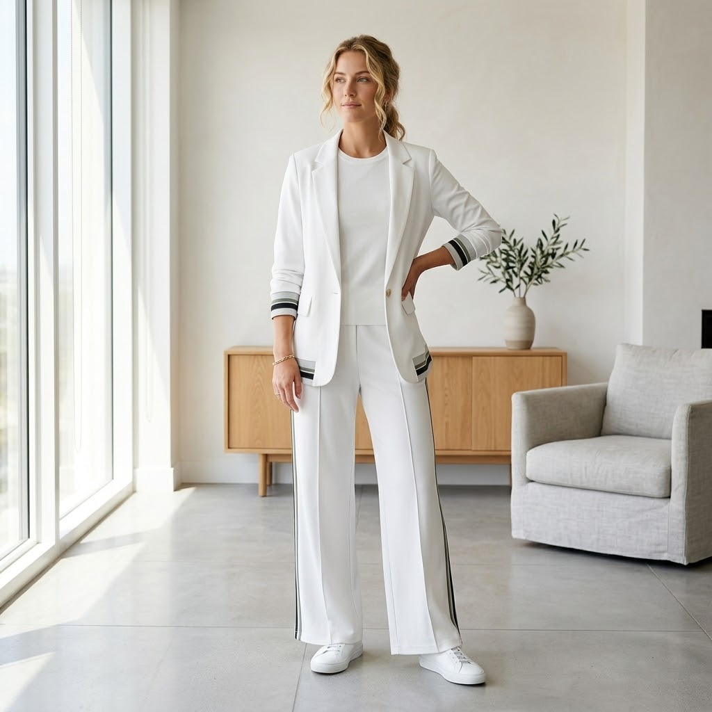 Ensemble lounge confortable en deux pièces pour un style quotidien