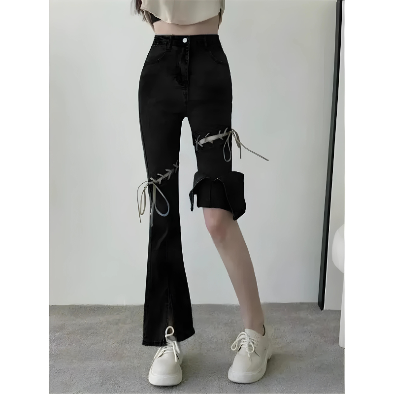 Modische Lucy | Moderne High-Waist Denim-Jeans für einen Skinny-Look