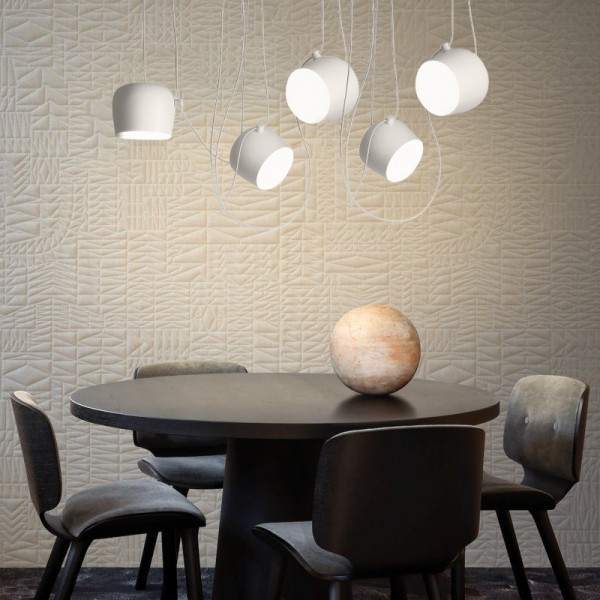 Hängende Deckenleuchte Modern Elegant | Schwarz-Weiß Design mit E27-Fassung, LED-kompatibel