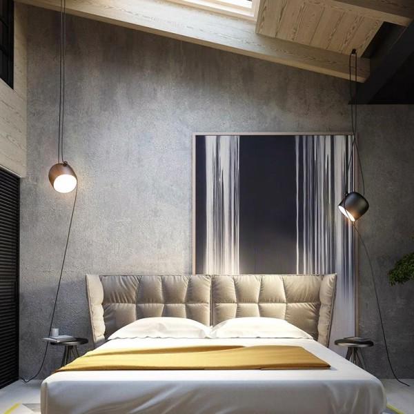 Hängende Deckenleuchte Modern Elegant | Schwarz-Weiß Design mit E27-Fassung, LED-kompatibel