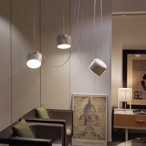 Hängende Deckenleuchte Modern Elegant | Schwarz-Weiß Design mit E27-Fassung, LED-kompatibel