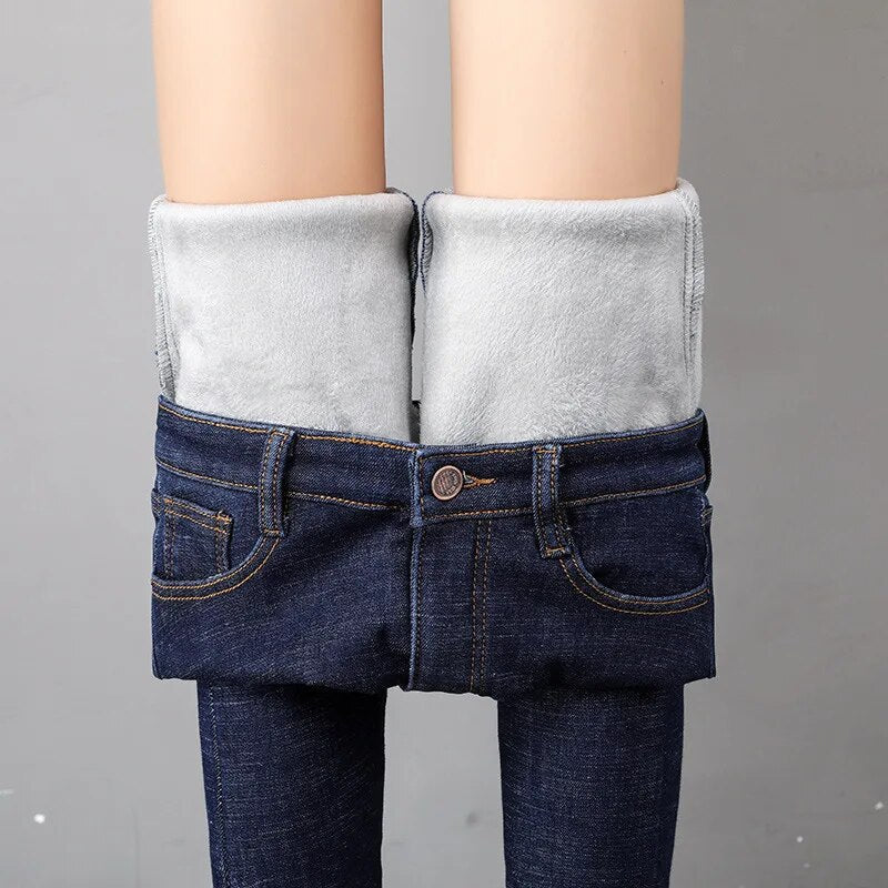 Marijke | Thermische Damenjeans für Wärme und Komfort