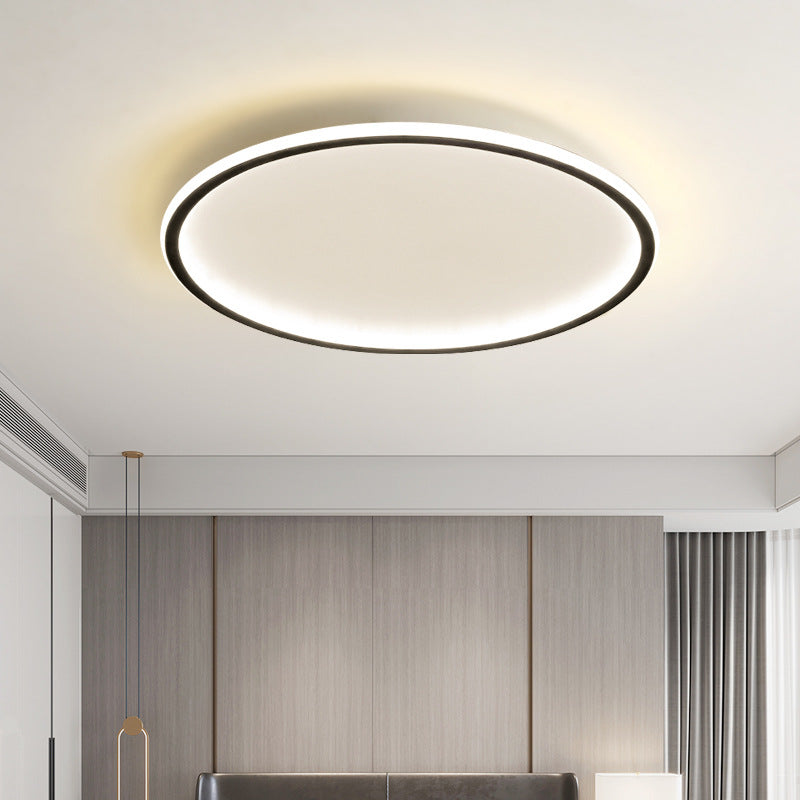 Deckenleuchte, Rund, Skandinavische LED, Dimmbar, Aluminium