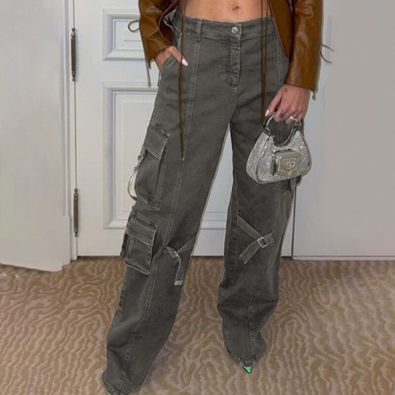 Noa | Stilvoller Vintage-Cargobundhose für Damen für einen trendigen und bequemen Look