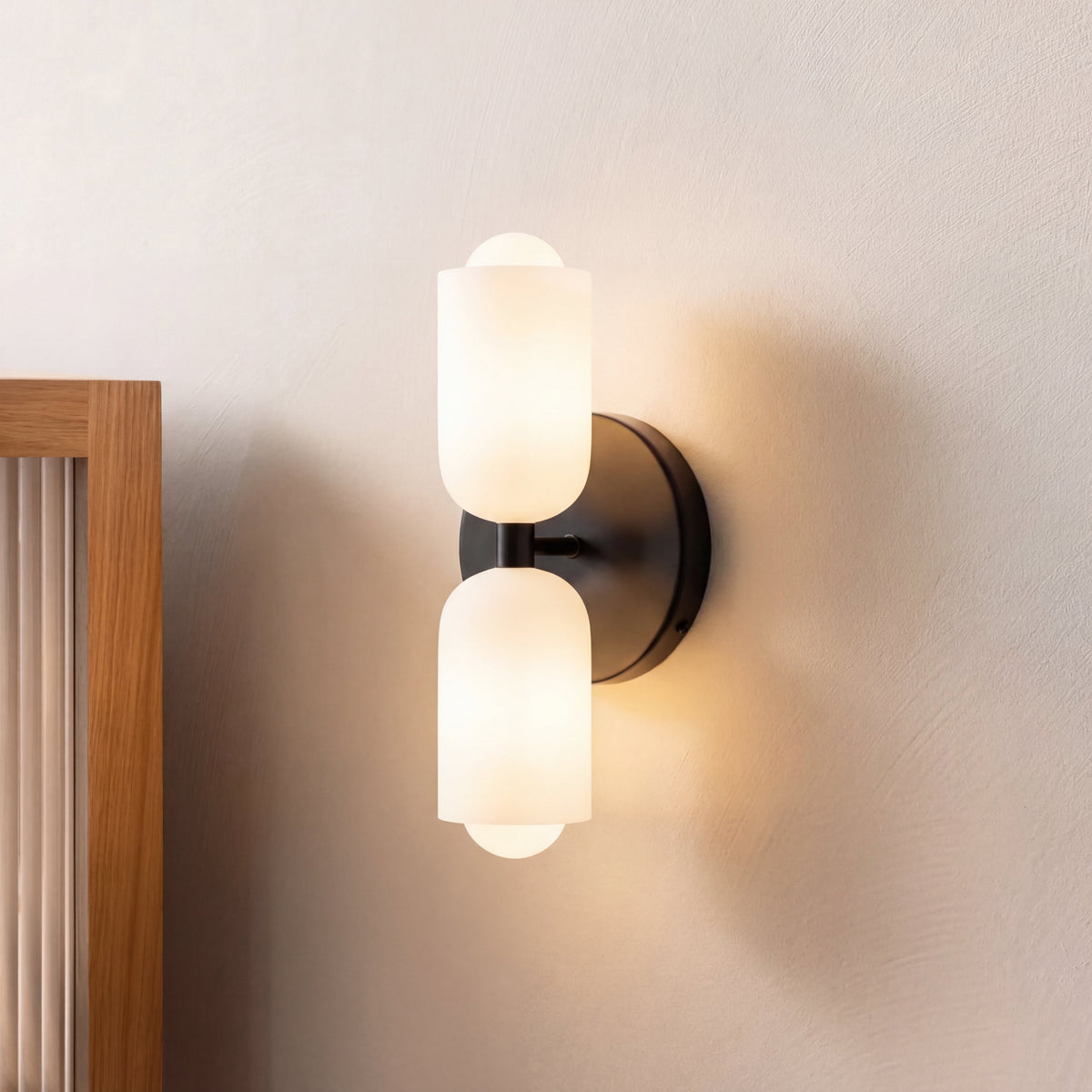 Nordische Minimalistische Up-Down Wandleuchte - Diffuses Leuchten