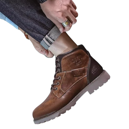 Elegante Vintage-Lederschuhe