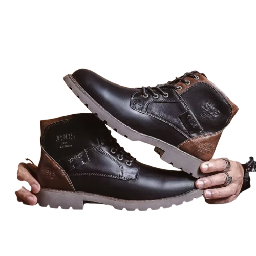 Elegante Vintage-Lederschuhe