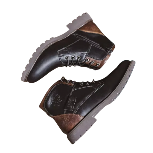Elegante Vintage-Lederschuhe