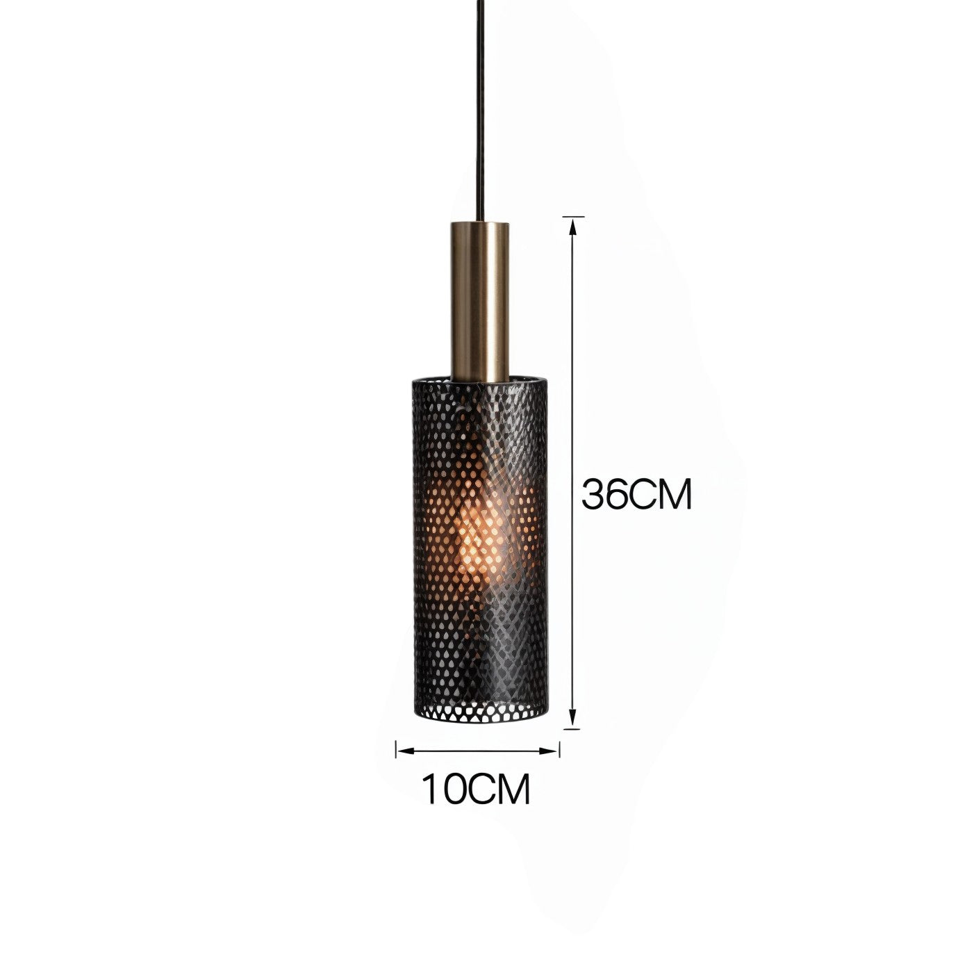 Elegante Metall-Hängelampe mit modernem Design und verstellbarem Kabel für eine edle Beleuchtung