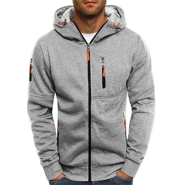 CALENIRAE – Kapuzenjacke mit Reißverschluss für urbanen und bequemen Stil