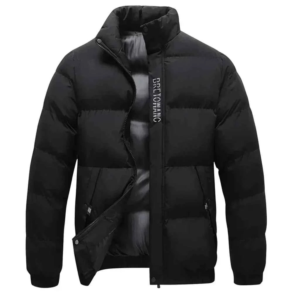 Rafael – Stilvolle winddichte Winterjacke mit praktischem Stehkragen