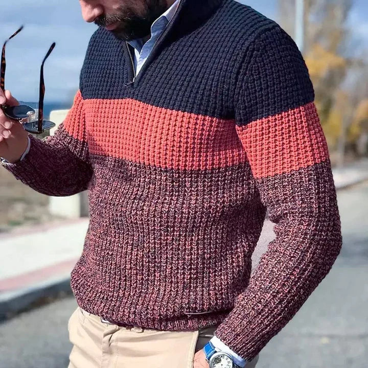 Luca – Bequemer und Eleganter Strickpullover