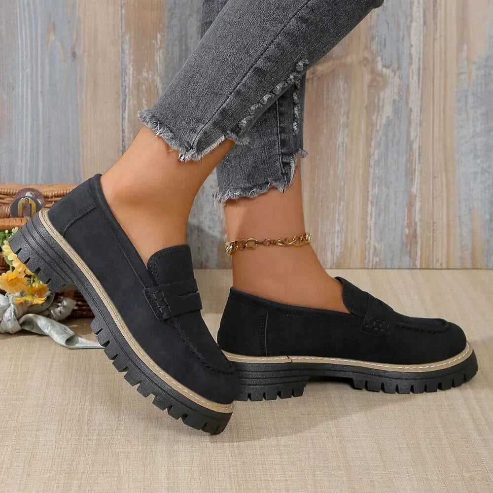 Cloud-Soft Slip-On Moccasins - Lace-Free Comfort
