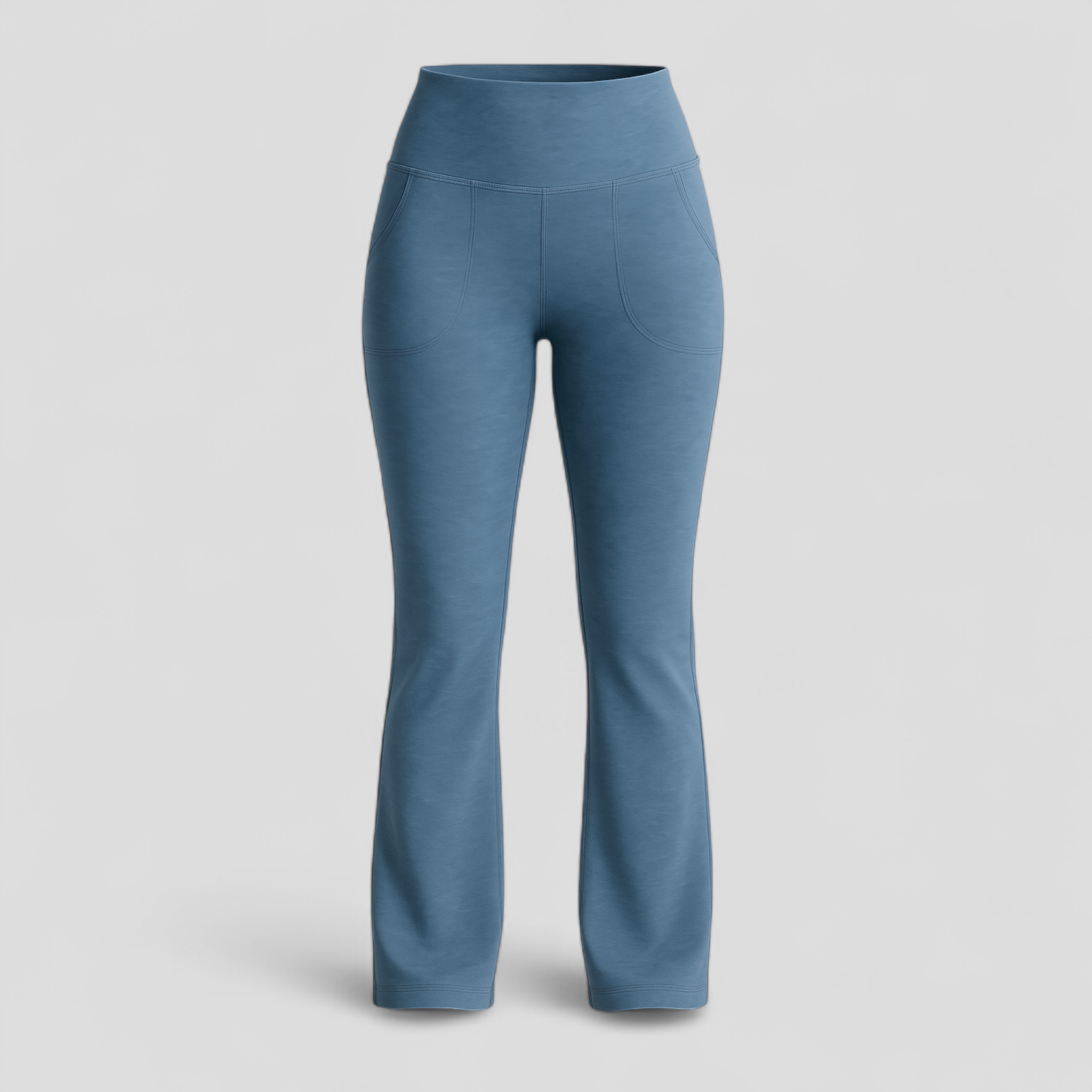 Druella | Bootcut-Trainingshose mit hoher Taille und Tasche für Damen, Fitness, Yoga