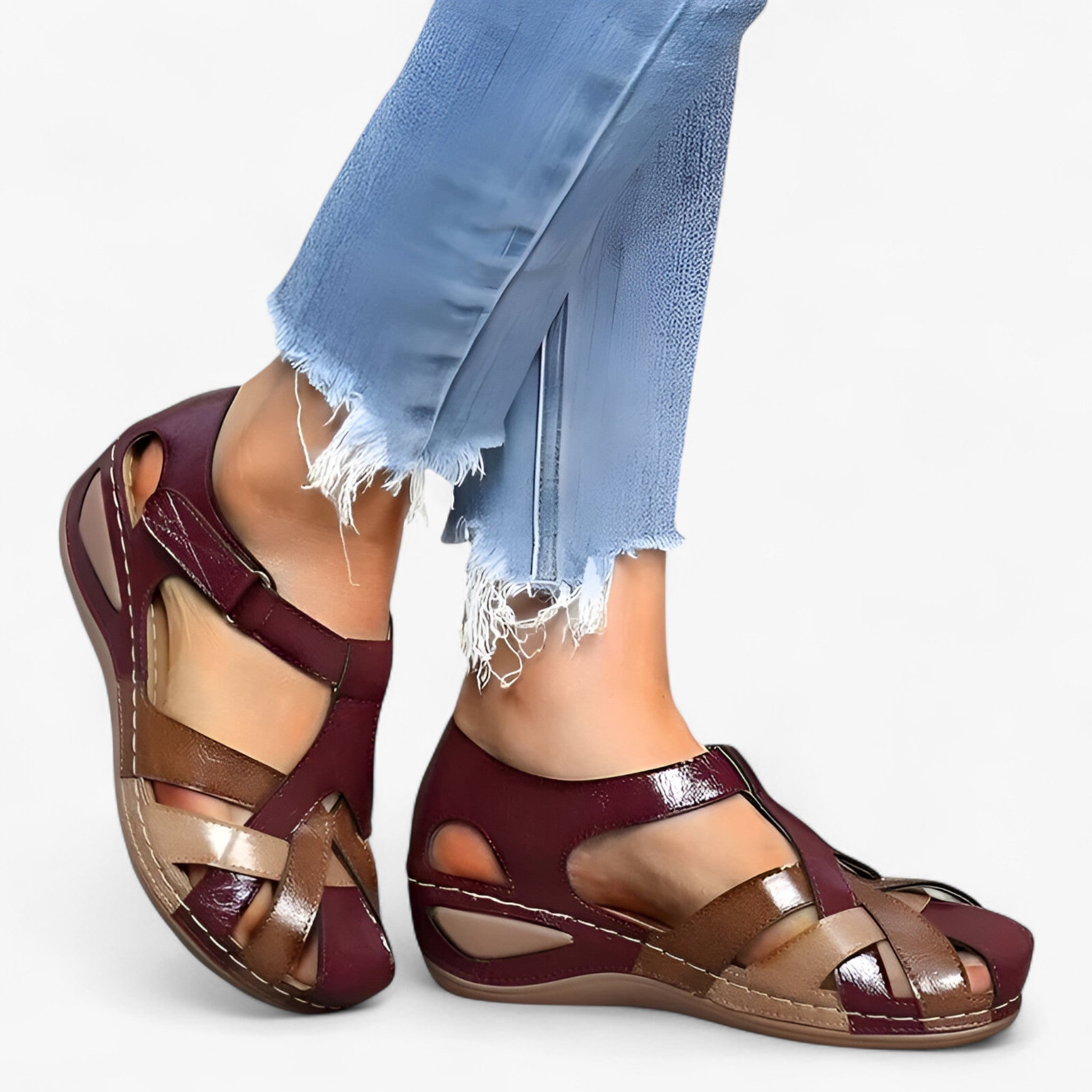 Sommer Sandalen - Halt und lethed