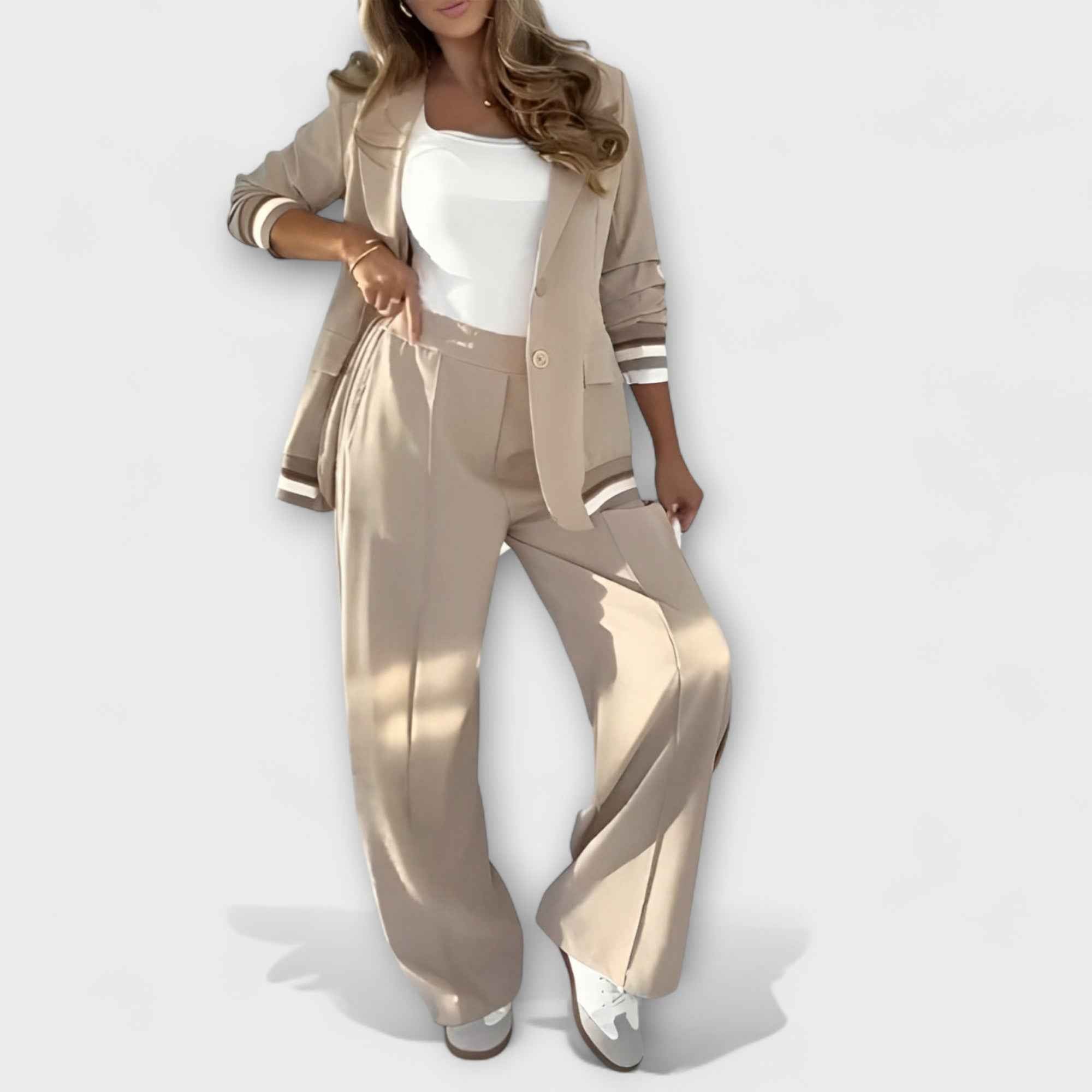 Loungewear aus weicher Maschenware, 2-teilig für optimalen Komfort