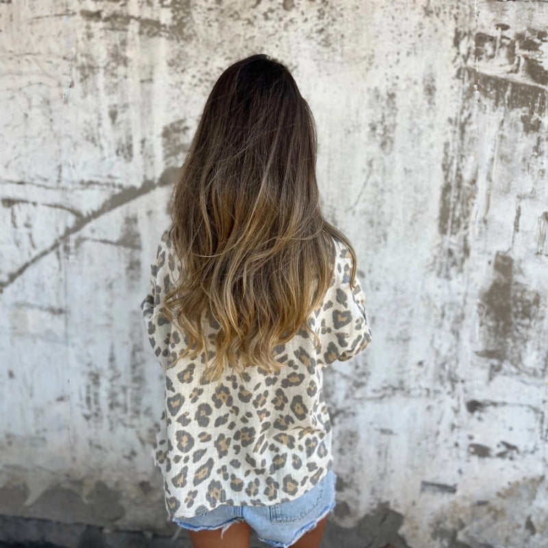 ARTHELIA – Elegantes bedrucktes Langarmhemd
