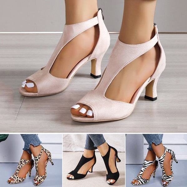Elegante römische High-Heel-Schuhe für Damen - Roborro