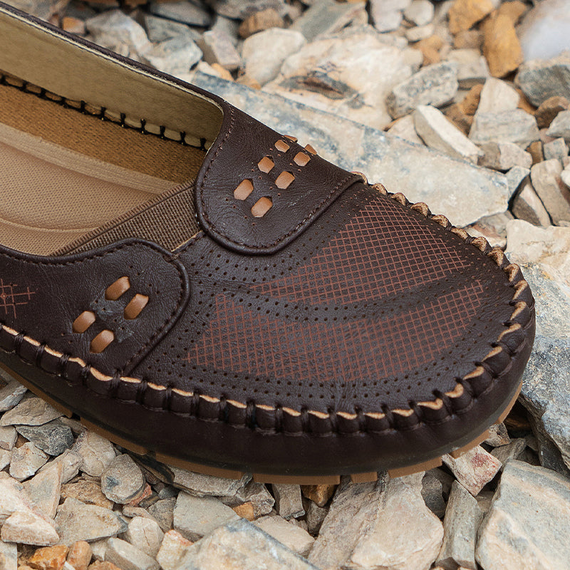 Leichte, bequeme und atmungsaktive flache Schuhe für Damen