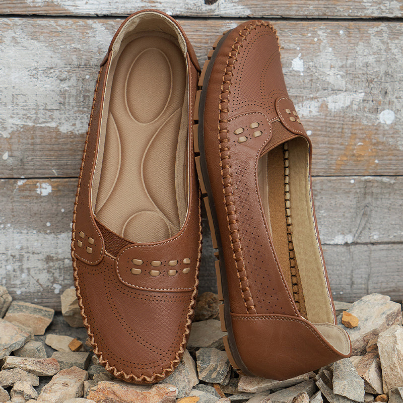 Leichte, bequeme und atmungsaktive flache Schuhe für Damen