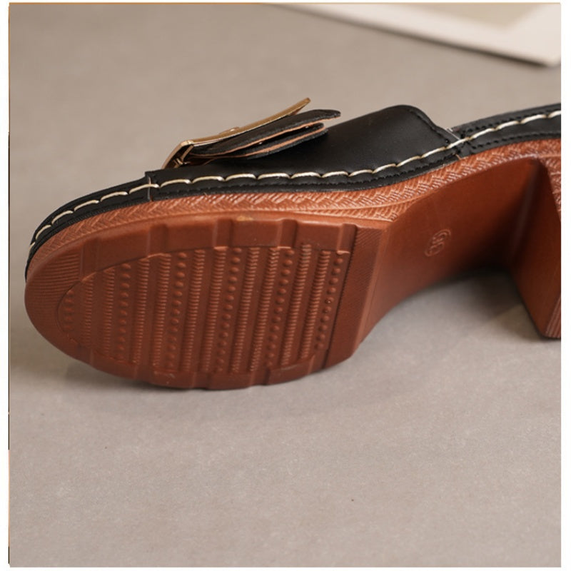 Elegante und bequeme KeilabsÀtze Damen-Sandalen, atmungsaktiv und rutschfest