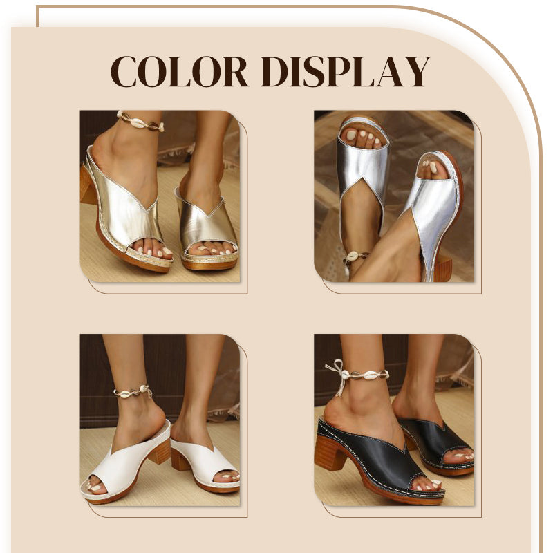 High Heels und Plattform-Sandaletten für einen eleganten Stil
