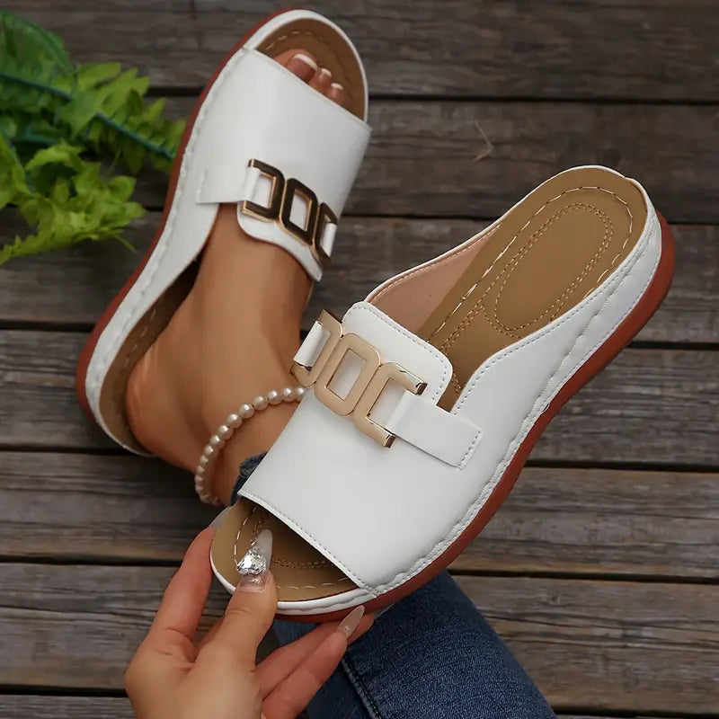Orthopädische ultra-bequeme Keilabsätze Sandalen für Damen – Höchster Komfort im Alltag