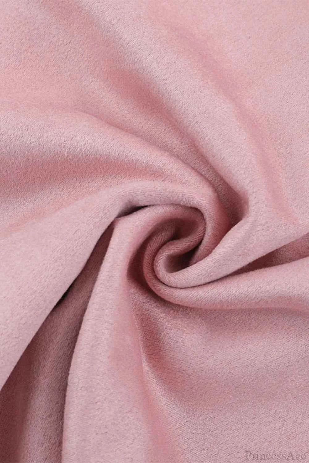 Eleganter Wildledermantel mit langen Ärmeln, Casual-Schick